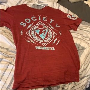 Size small men’s society shirt